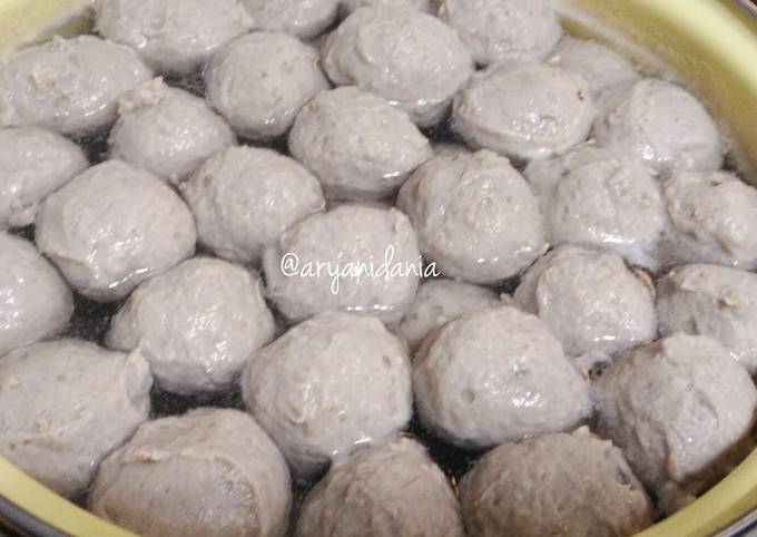 Resep Bakso Sapi Homemade Non Msg Oleh Ummu Alfaruq Cookpad