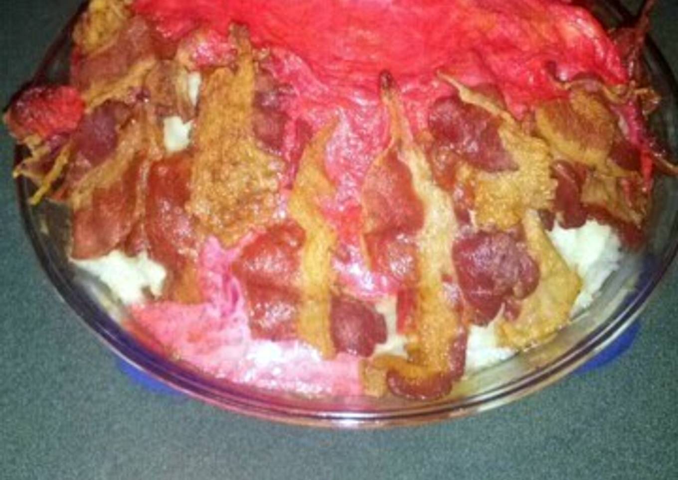 Volcano Potatoes... Bacon & Cheddar