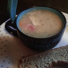 A picture of Mandys Christmas soup.