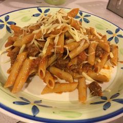 A picture of Lamb X Meat Sauce.