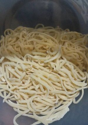 Foto resep Mie basah (kenyal)