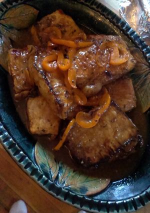 A picture of Asian Inspired Pan Rushed Pork Chops.