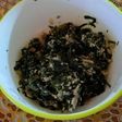 Orek daun pepaya Jepang