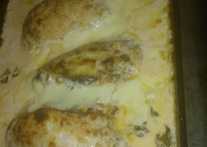 Pepperjack Spinich Chicken Recipe