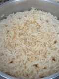 Arroz branco simples e soltinho