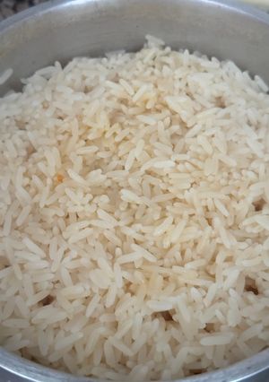 Foto de Arroz branco simples e soltinho