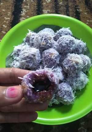 Foto resep Klepon ubi ungu