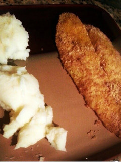 A picture of Swai in Lemon Butter Sauce.