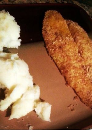A picture of Swai in Lemon Butter Sauce.