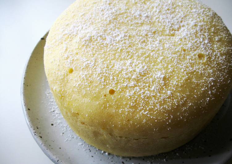 Steps to Make Speedy Steamed Lemon Cake