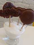 Pirulito de chocolate