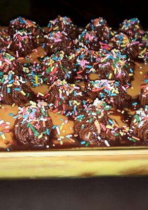 Una foto de Postre de vainillas