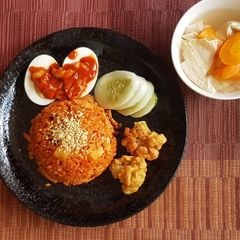 A picture of Kimchi Fried Rice.