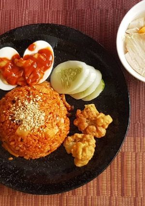 A picture of Kimchi Fried Rice.