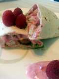 Raspberry Chicken Wraps