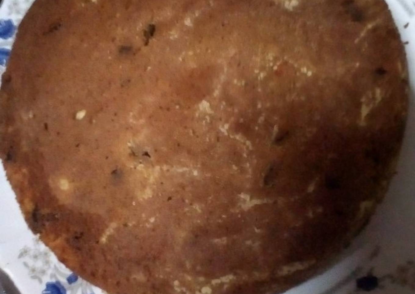 Fluffy banana cake