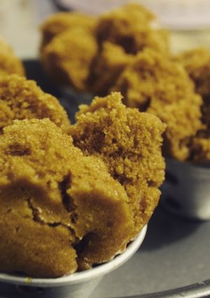 A picture of Palm Sugar Steamed Cake.