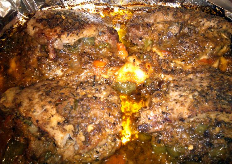 Recipe of Any-night-of-the-week Stuffed pork chops