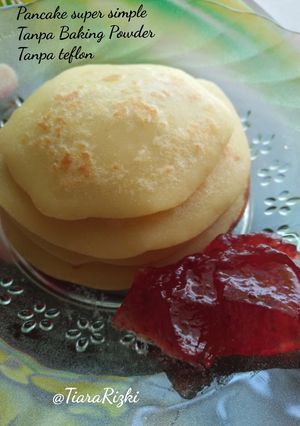 Foto resep Pancake super simple, no teflon, no baking powder