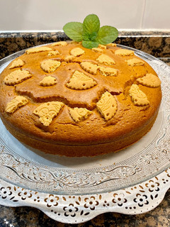 Una foto de Pastel de galletas con 3 ingredientes (sin harina, sin huevo)
