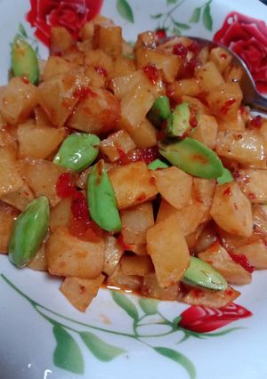 Foto resep Sambal Goreng Kentang Pete