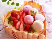 A picture of sour cream dessert