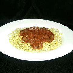 A picture of Mushroom & tomato sauce.
