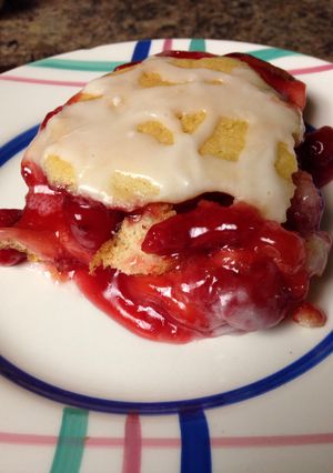 A picture of Cherry Bar Dessert.