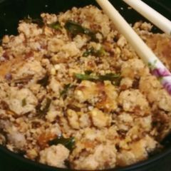 A picture of Fish egg fry.