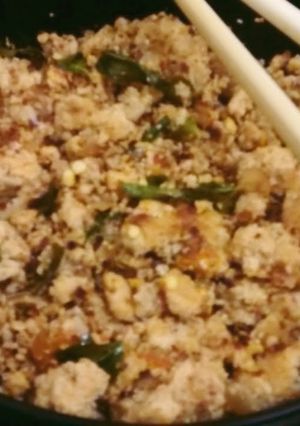 A picture of Fish egg fry.