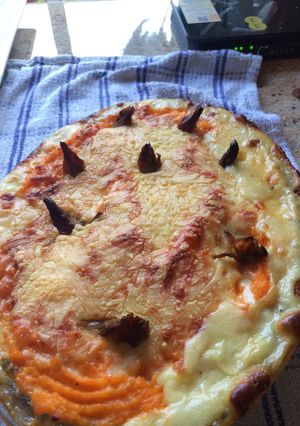 A picture of Sweet Potato Fish Pie.