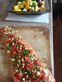 A picture of Stone BBQ Salmon.