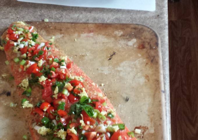 Simple Way to Prepare Ultimate Stone BBQ Salmon