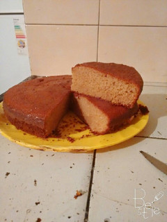 Una foto de Bizcochuelo de dulce de leche casero rápido y fácil