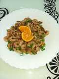 Crevettes poêlées à la mandarine 🍊🍊🍊