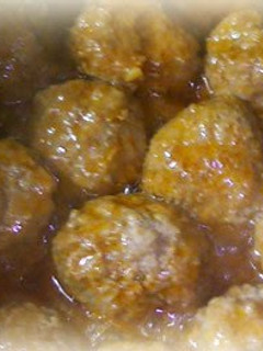 A picture of Minced Beef and Pork Meatballs.