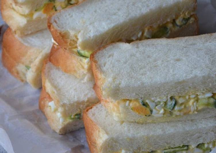 Our Family's Cucumber and Egg Sandwiches
