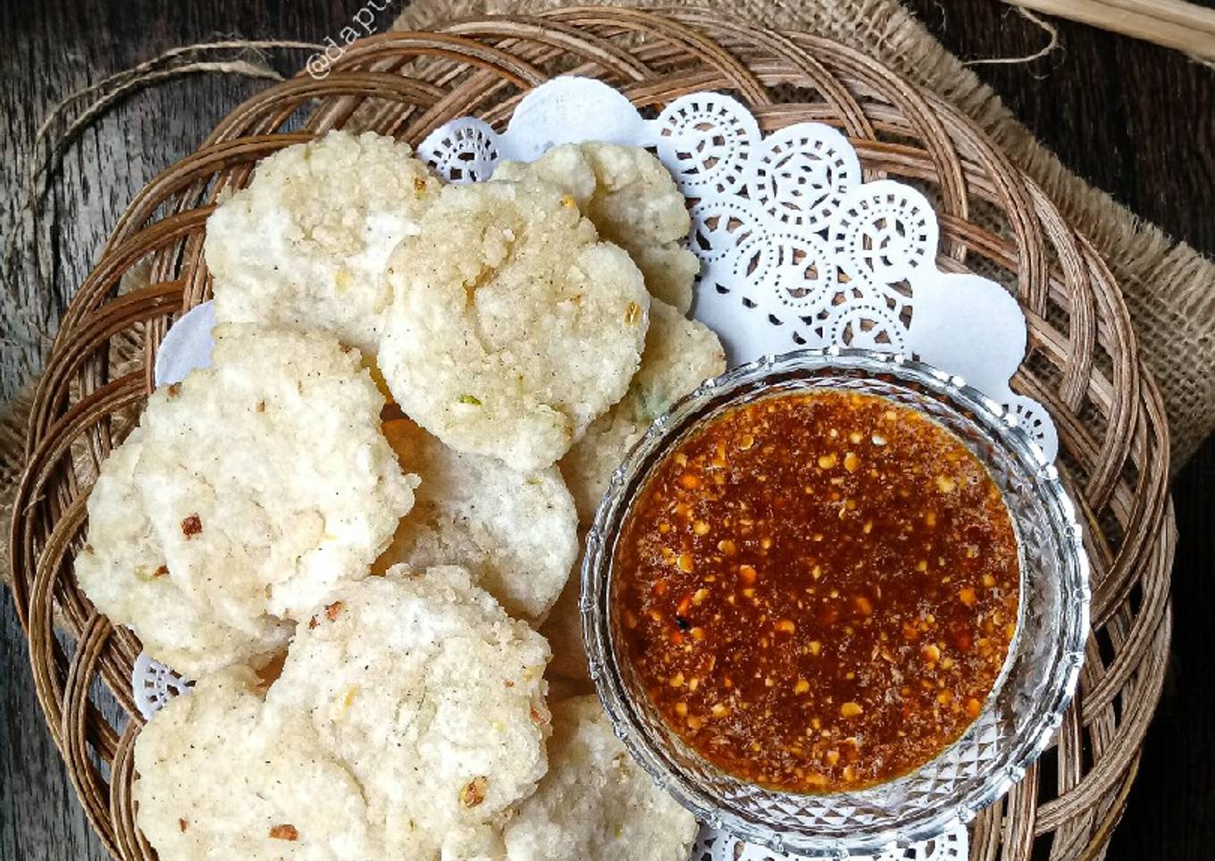 Cireng Nasi Sambel Rujak