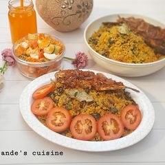 A picture of Dambun couscous.
