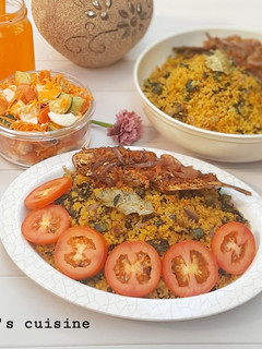 A picture of Dambun couscous.