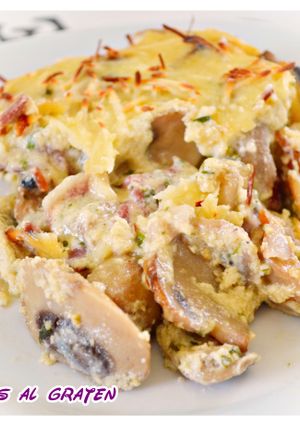 Foto principal de Gratinado de champiñones. (Thermomix)