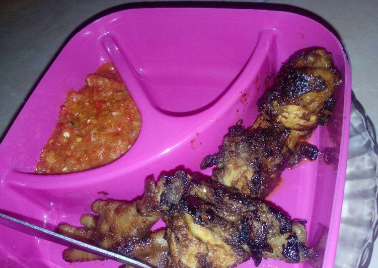 Ayam bakar teflon