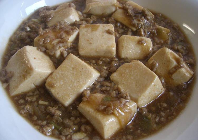 Step-by-Step Guide to Prepare Appetizing Delicious! Kids Love This Mapo Doufu