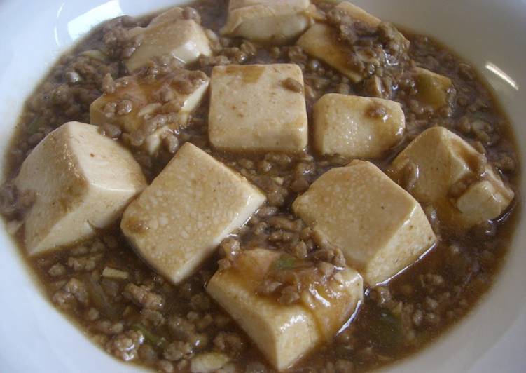 Recipe of Super Quick Homemade Delicious! Kids Love This Mapo Doufu