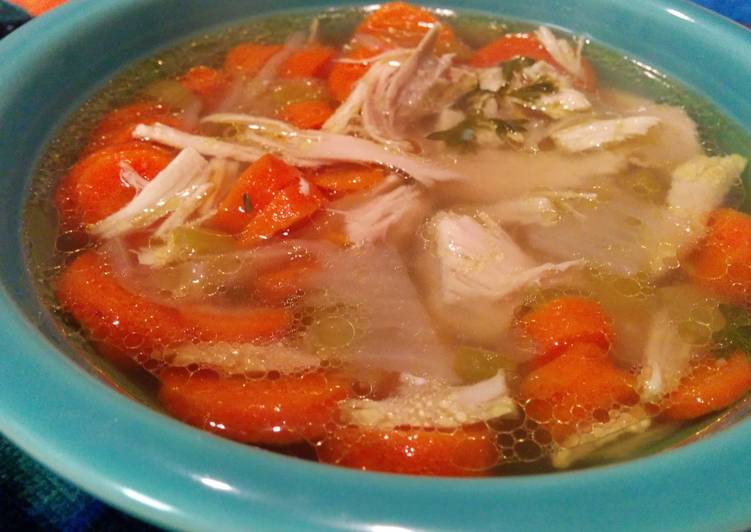 Recipe of Award-winning Grace Parisi Classic Chicken Soup