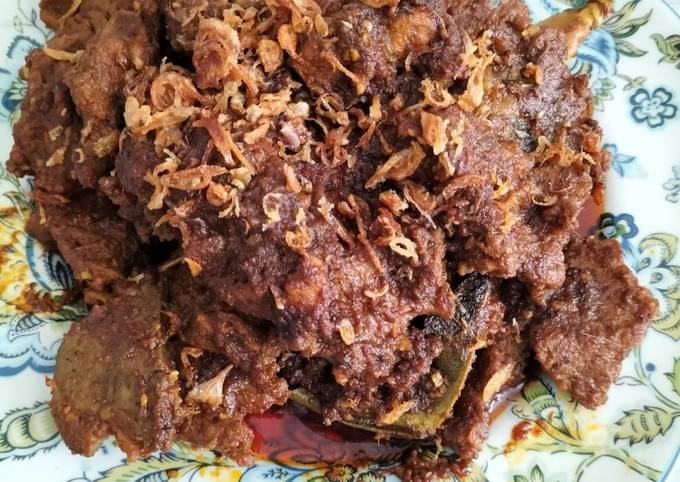 Rendang (sapi qurban😆)