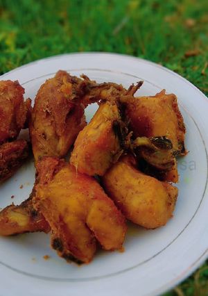 Foto resep Ayam goreng kemiri
