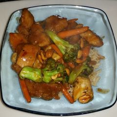 A picture of Breedom Asian Style Pork Rice Bowl.