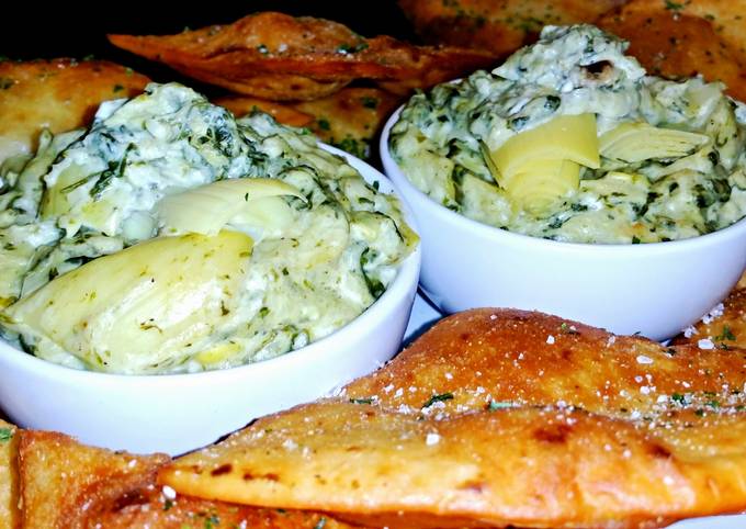 Step-by-Step Guide to Make Super Quick Homemade Mike's Favorite Spinach
Artichoke Dip