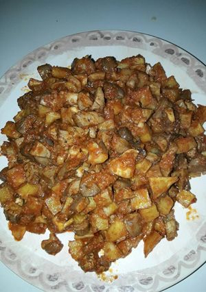 Foto resep Sambal goreng kentang & hati ampela